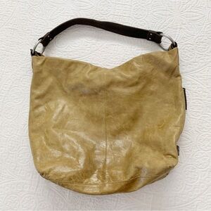 Ellington Leather Hobo Bucket Tote Shoulder‎ Bag, Tan